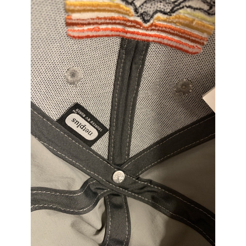 Patagonia Line Logo Ridge Channel Watcher Hat Cap Adjustable SnapBack‎ Gray - Picture 6 of 7